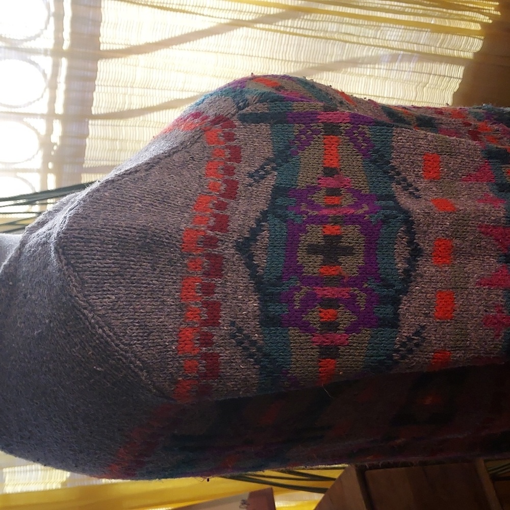 Fairisle Heather Gray Sweater by CHAPS - Picture 4 of 9